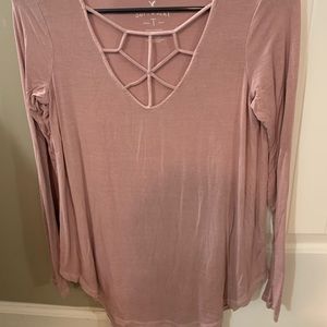 American Eagle Caged soft and sexy shirt